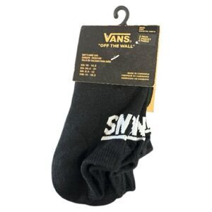 Vans Unisex Classic Kick Socks (3 Pairs) |Padded No-show Socks boys size 10-13.5